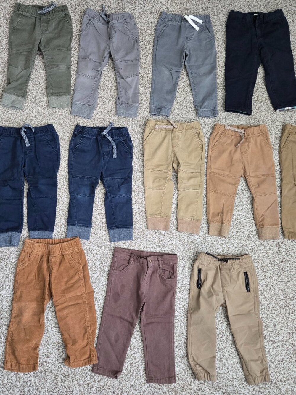 Toddler Boy Clothes Size 2T Bundle of  Pants